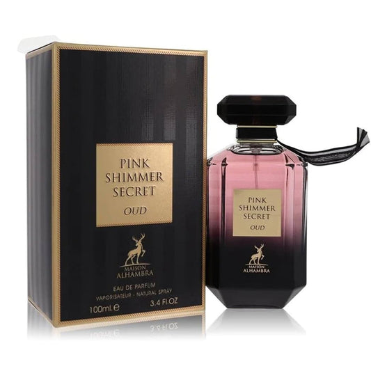 Maison Alhambra-Pink Shimmer Secret Oud 3.4 FL.OZ