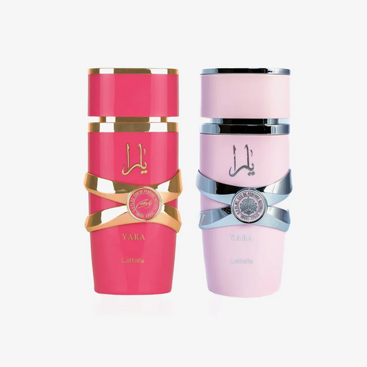 LATTAFA-YARA 5TH ANNIVERSARY 2 PCS GIFT SET YARA AND CANDY (100 ML) EDP