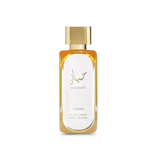 LATTAFA-HAYAATI GOLD ELIXIR (200 ML) DEODORANT SPRAY