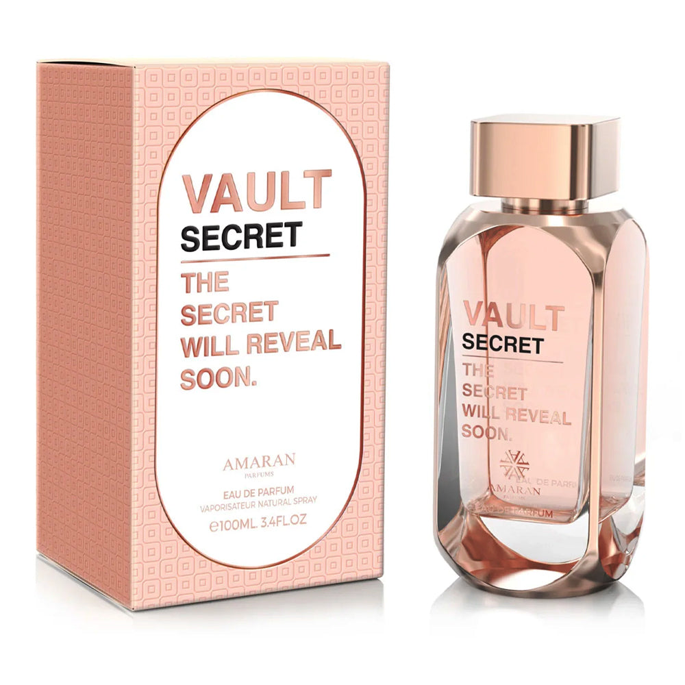 Amaran Parfums- Vault Secret  3.4 FL.OZ
