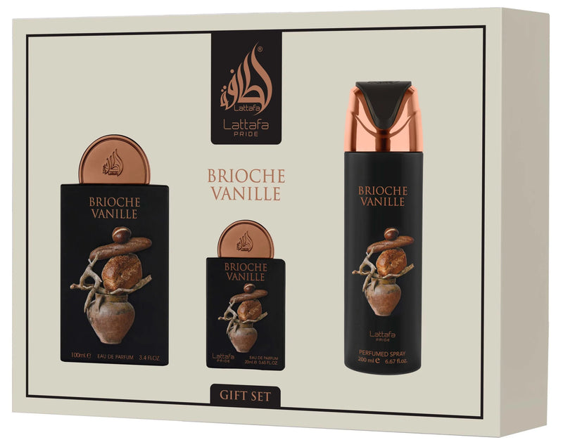 LATTAFA-PRIDE BRIOCHE VANILLE GIFT SET
