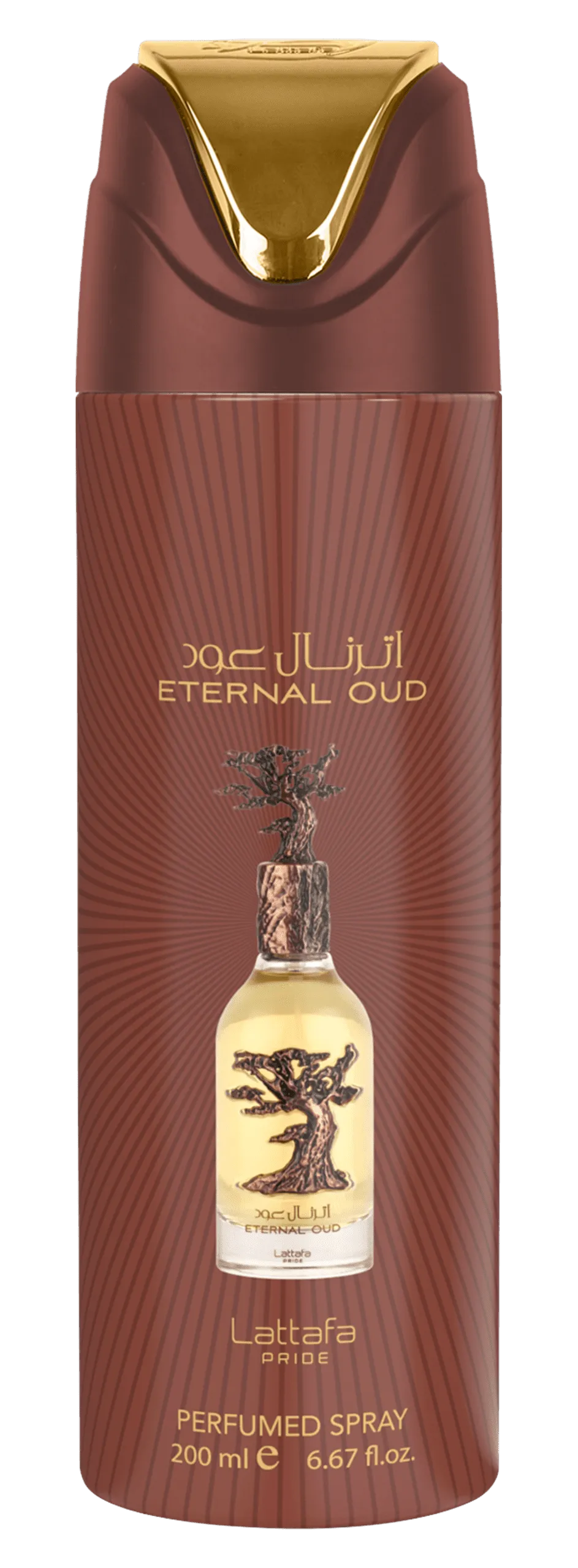 LATTAFA-ETERNAL OUD (200 ML) DEODORANT SPRAY