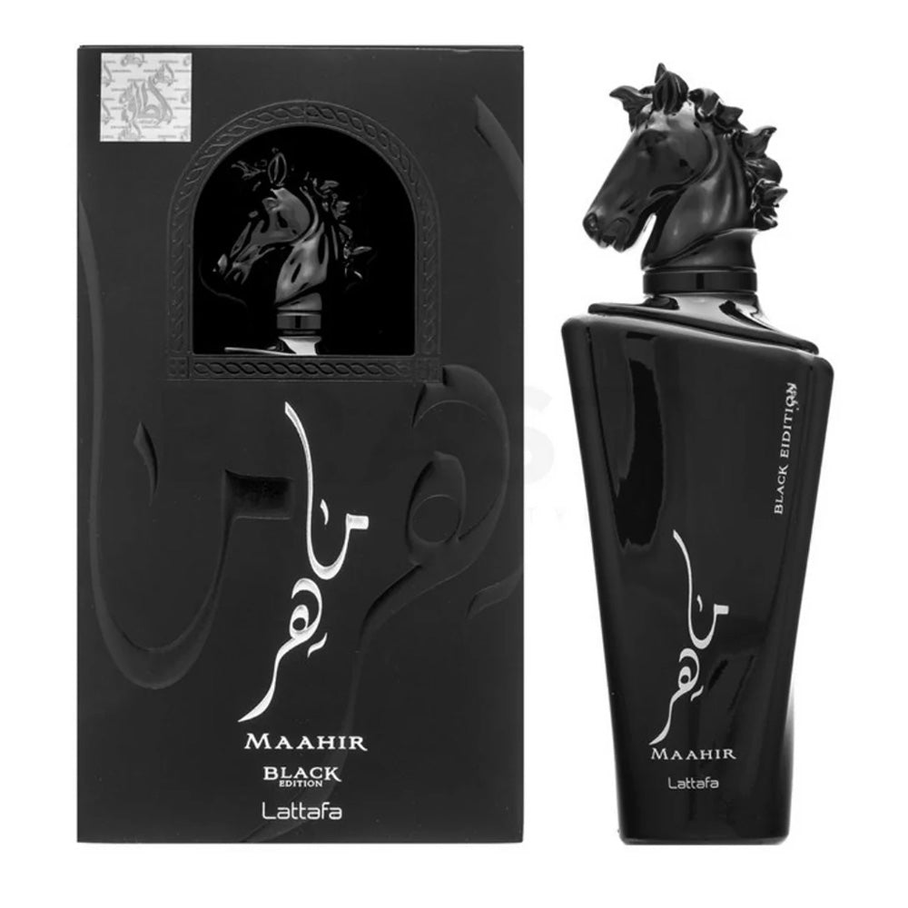 Lattafa-Maahir Black Edition 3.4 FL. OZ