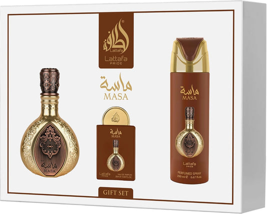 Lattafa Masa 3-Piece Gift Set