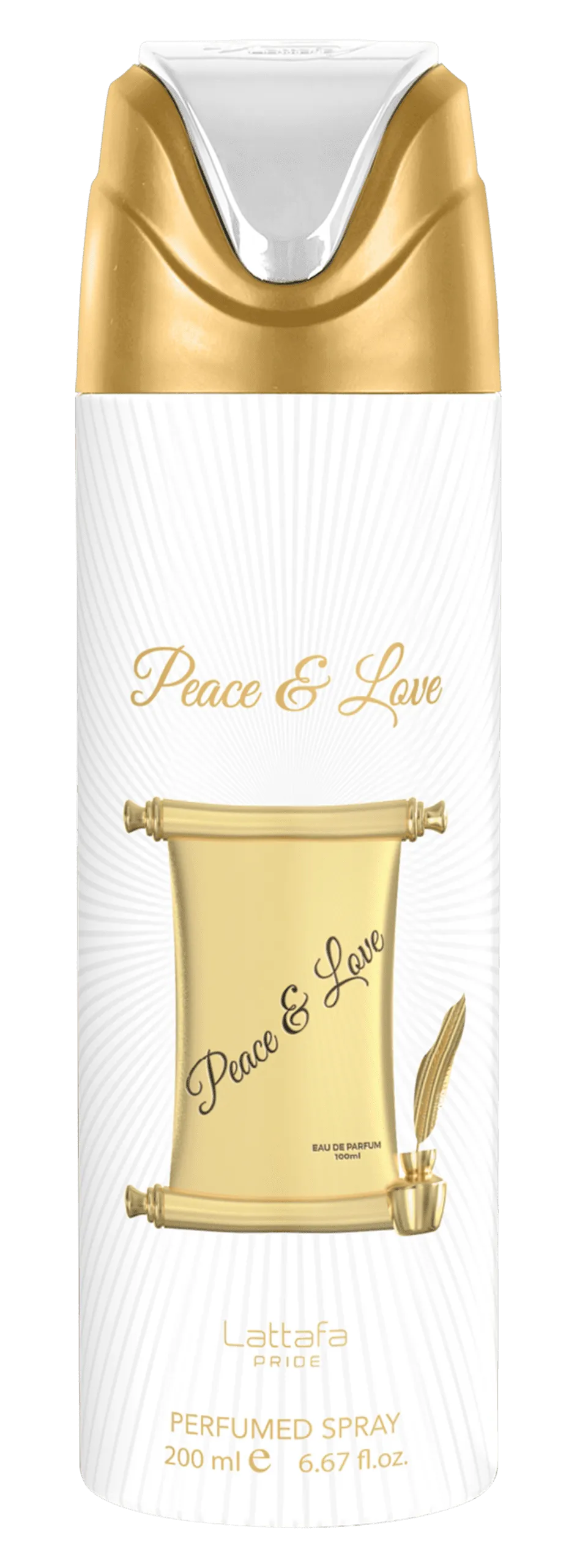 LATTAFA-PEACE AND LOVE (200 ML) DEODORANT SPRAY