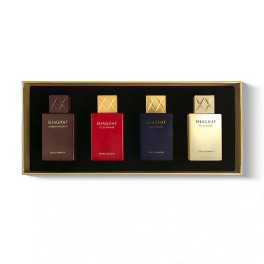 Swiss Arabian Shaghaf Mini Gift Set I Gift Set 4 x 0.85 oz
