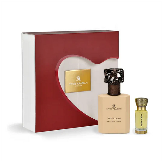 Swiss Arabian Vanilla 01 Gift Set Gift Set 1.7 oz + 0.4 oz