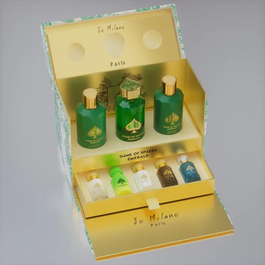 JO MILANO-GAME OF SPADES-EMERALD GIFT SET