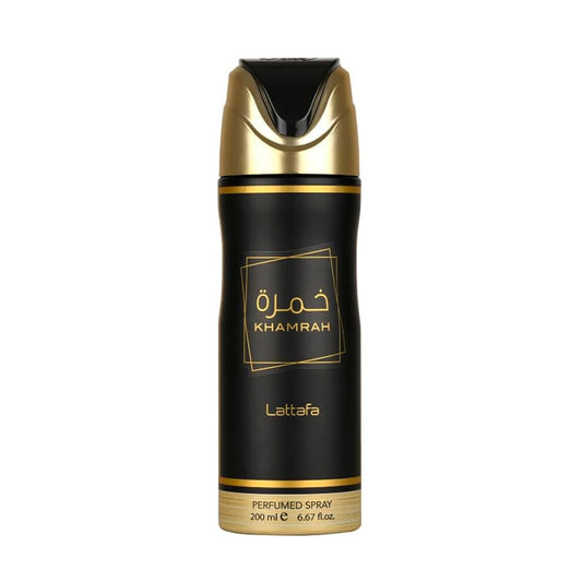 Lattafa - Khamrah Deodorant Spray 200ML (6.7 OZ)