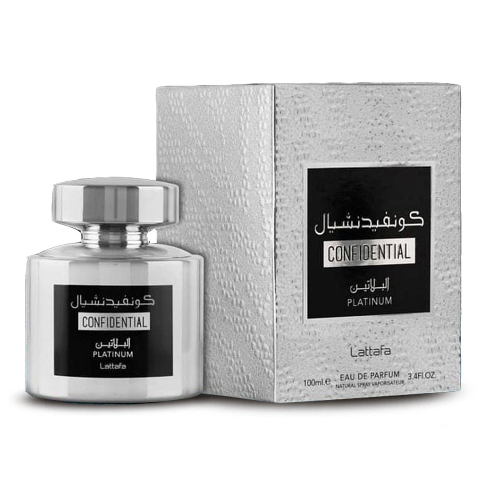 Lattafa-Confidential Platinium 3.4 FL. OZ