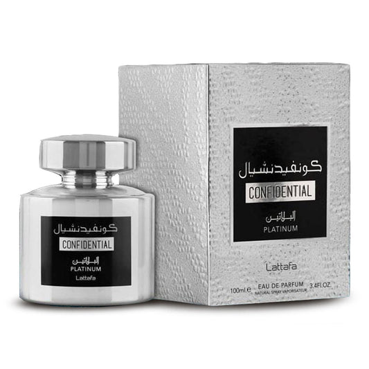 Lattafa-Confidential Platinium 3.4 FL. OZ