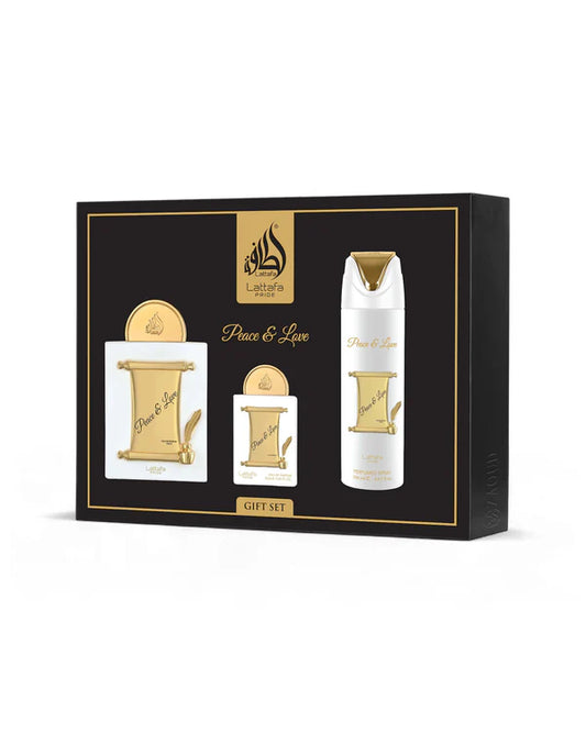 LATTAFA-PRIDE PEACE & LOVE GIFT SET