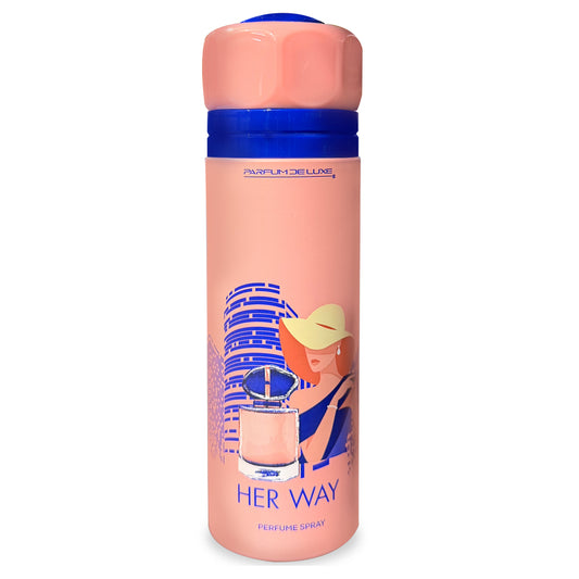 Parfum Deluxe Her Way 6.7 FL OZ Body Spray