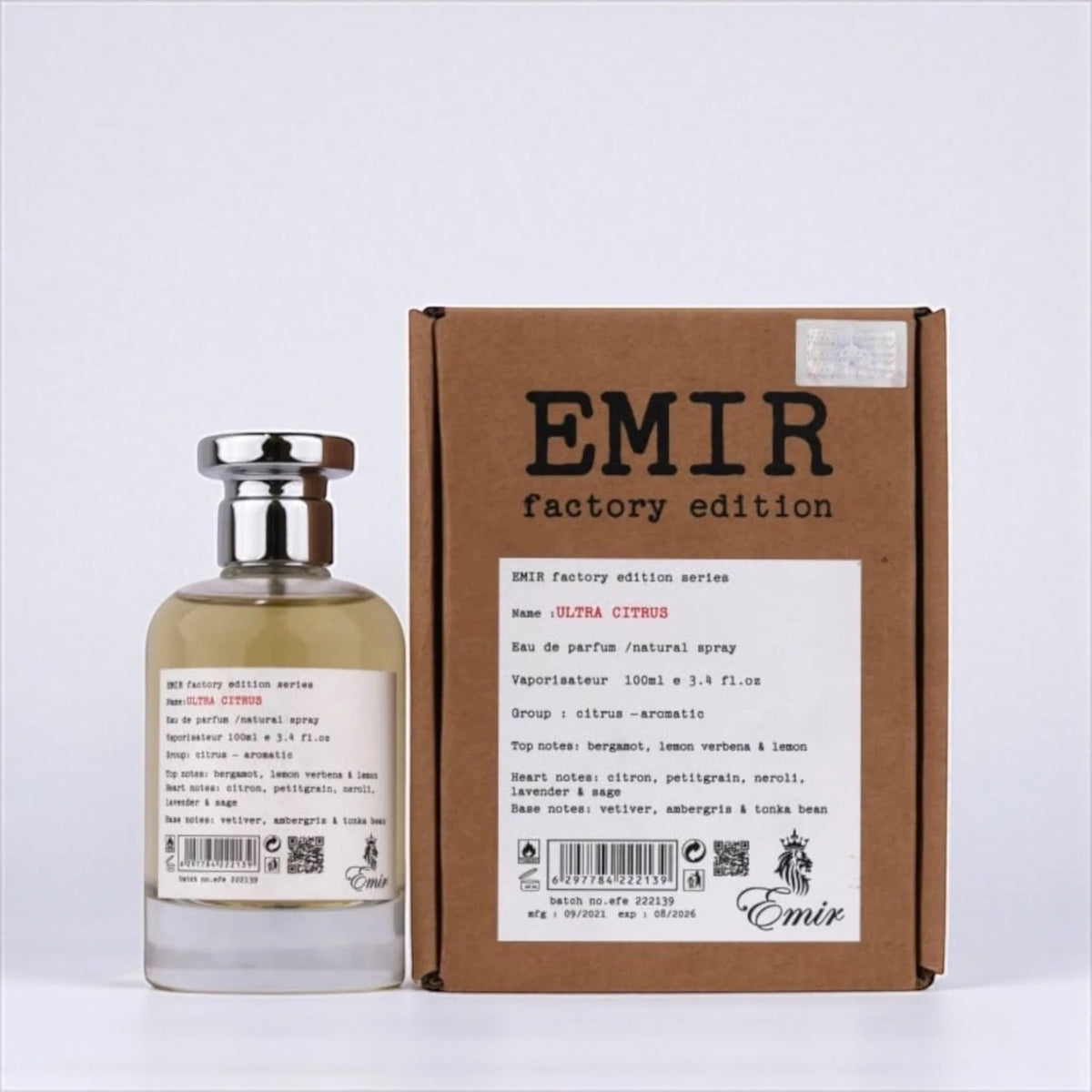 Paris Corner Emir Ultra Citrus Eau de Parfum (EDP) 100ml