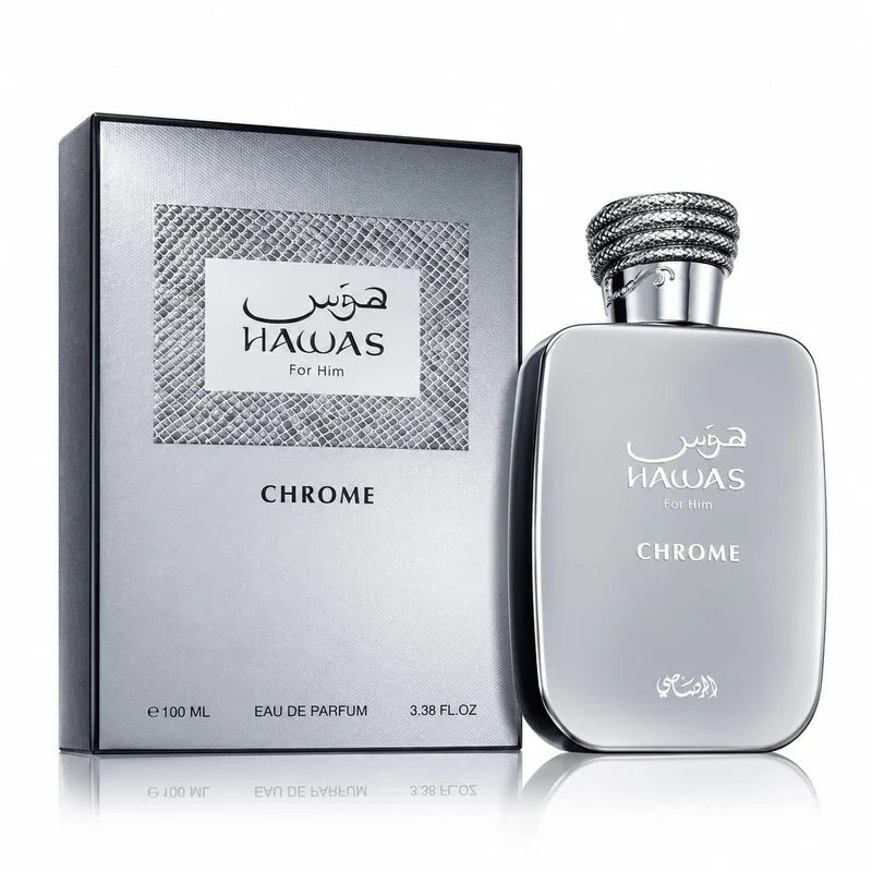 Rasasi Hawas Chrome EDP 3.4 oz