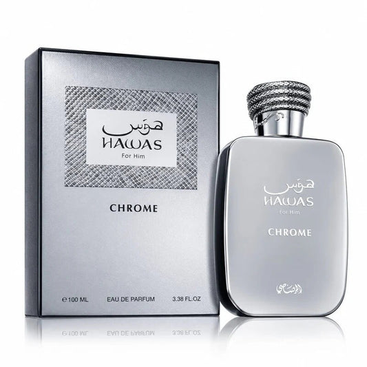 Rasasi Hawas Chrome EDP 3.4 oz